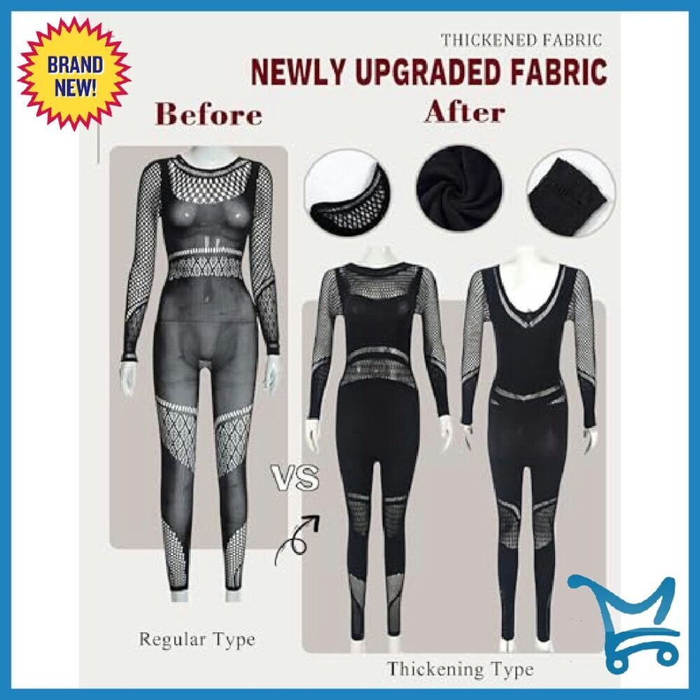 Sexy Mesh Hollow Out Jumpsuit One Piece Romper Clubwear - Picture 7 of 8